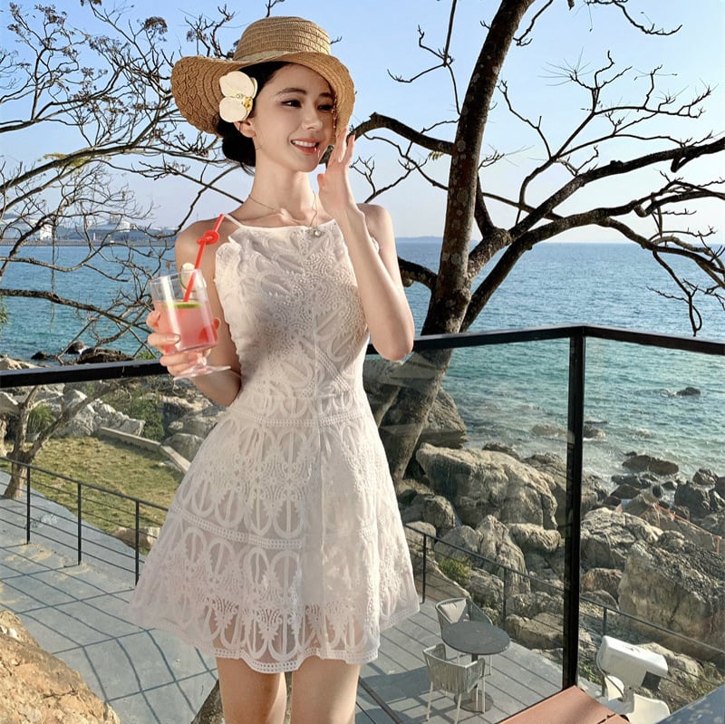 【dress】レースキャミワンピース　M30172