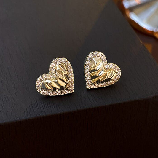 【小物】ハート柄ピアスアクセサリーG20280