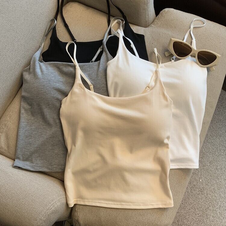 【tops】カップ付きキャミソール　M29523