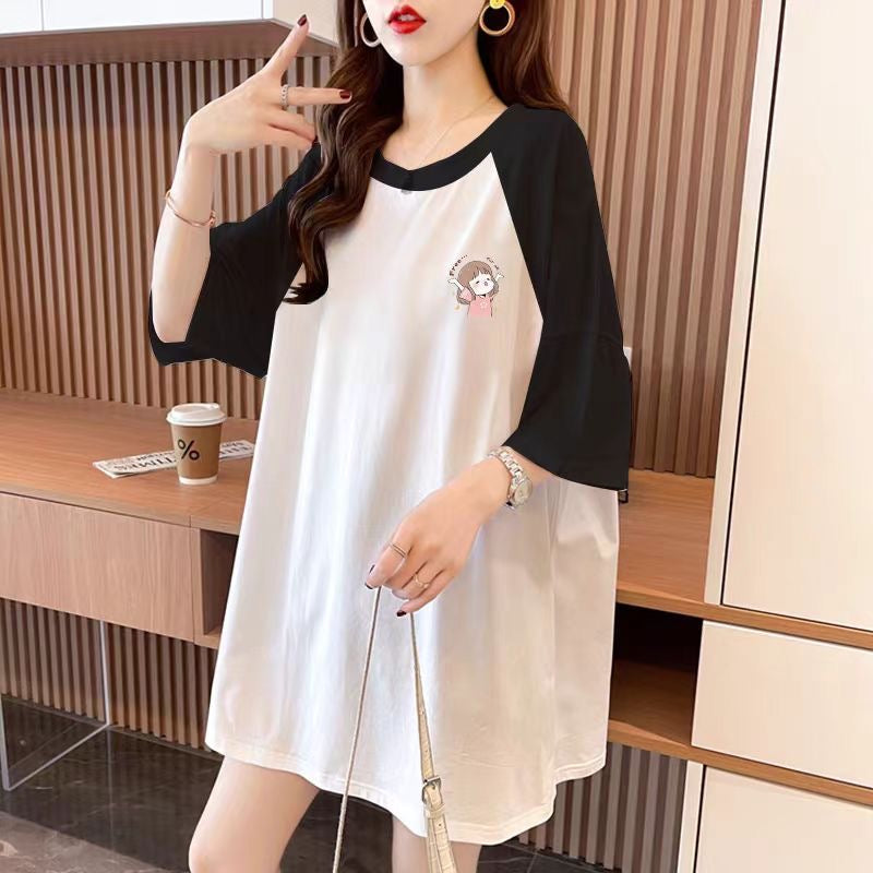 【tops】3色ラウンドネックＴシャツF7622