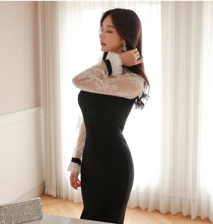 【dress】マーメイドワンピース　M18876