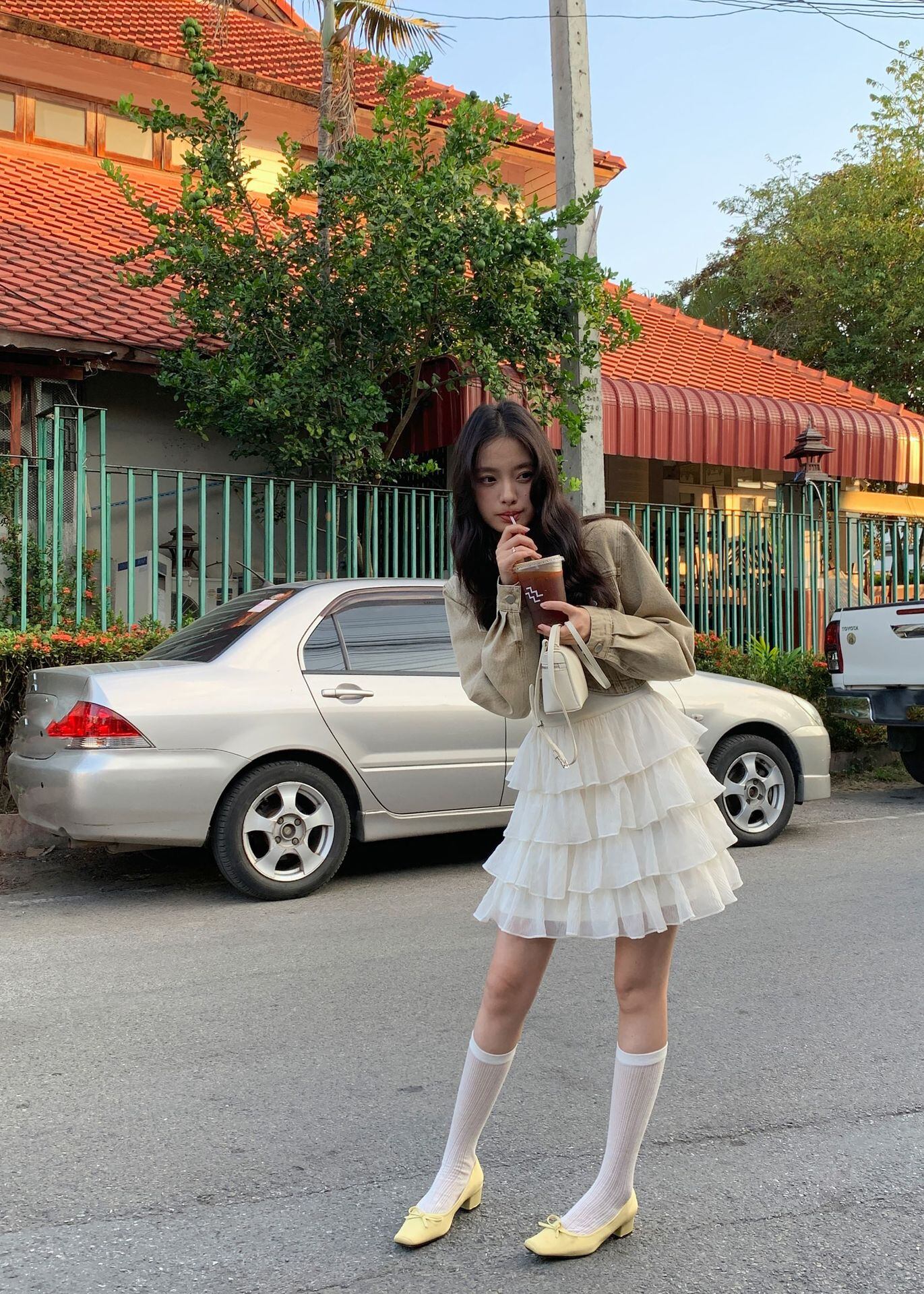 【dress】Aラインキャミワンピース G20400