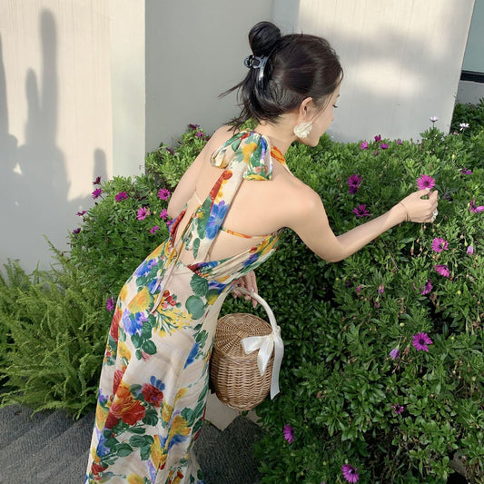 【dress】ギャルホルターネックワンピース G21097