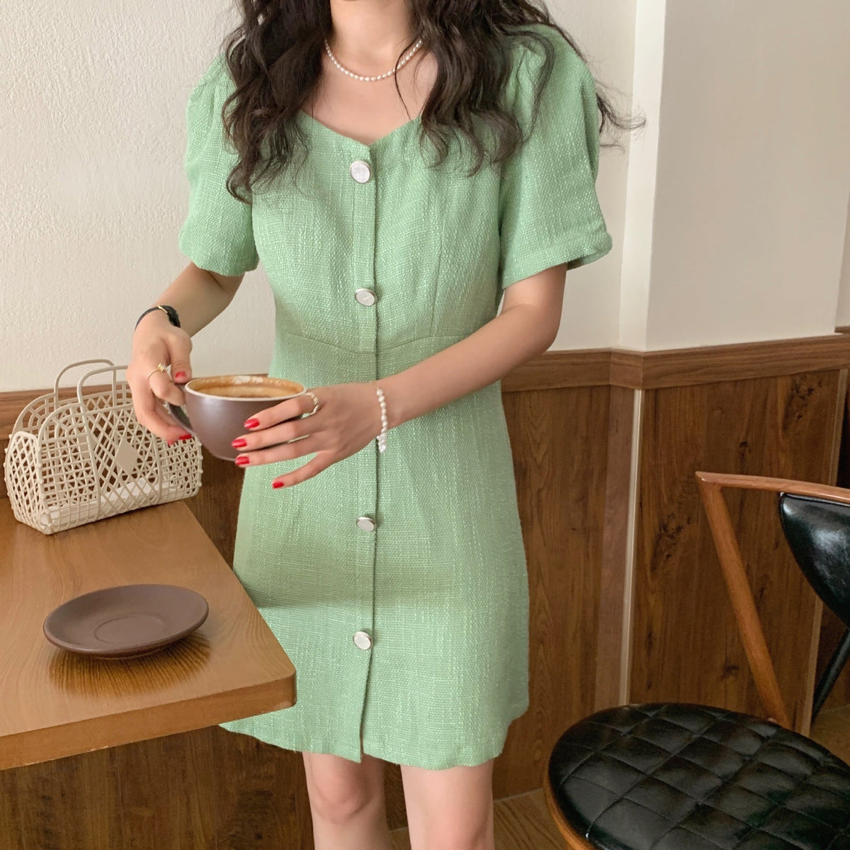 【dress】デートワンピース　M24623