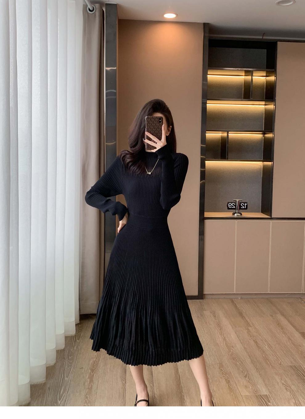 【dress】ニットワンピース　M25692