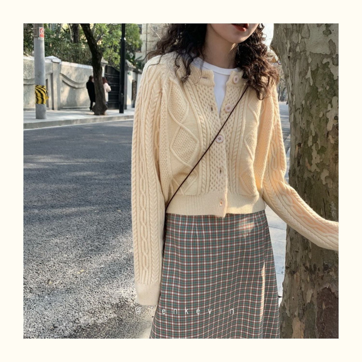 【outer】ニットカーデ　M27268