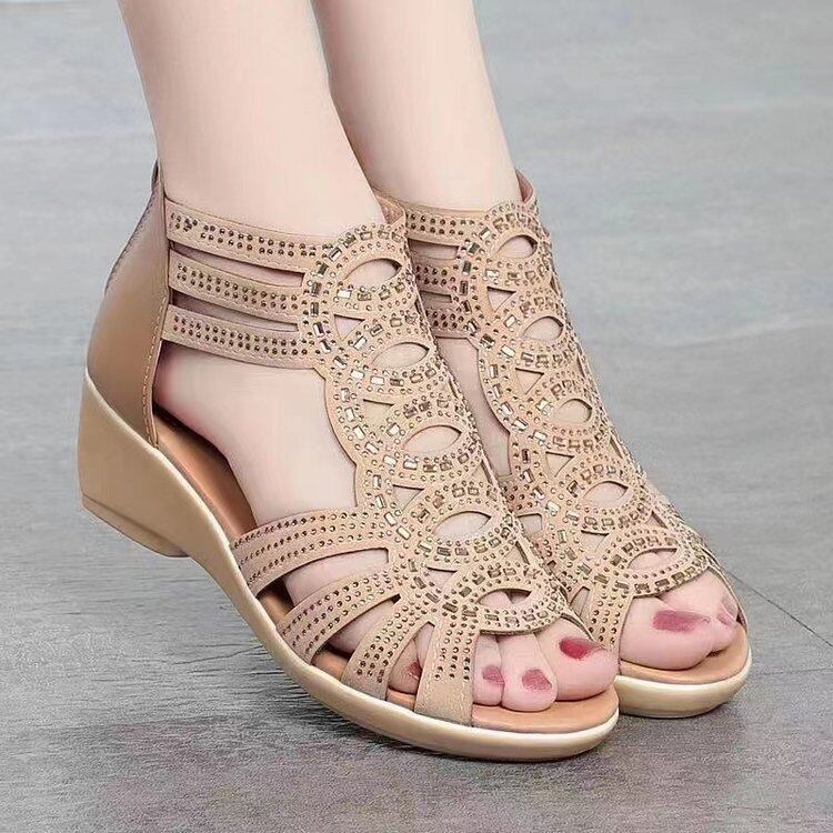 【shoes】カットワークサンダル　M30225