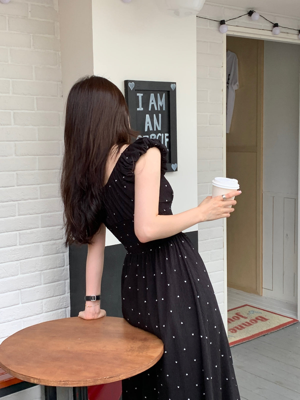 【dress】ハート柄ワンピース　M23885