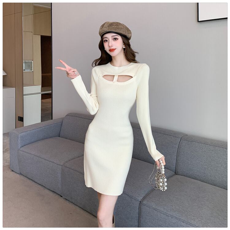 【dress】ニットワンピース　M28340