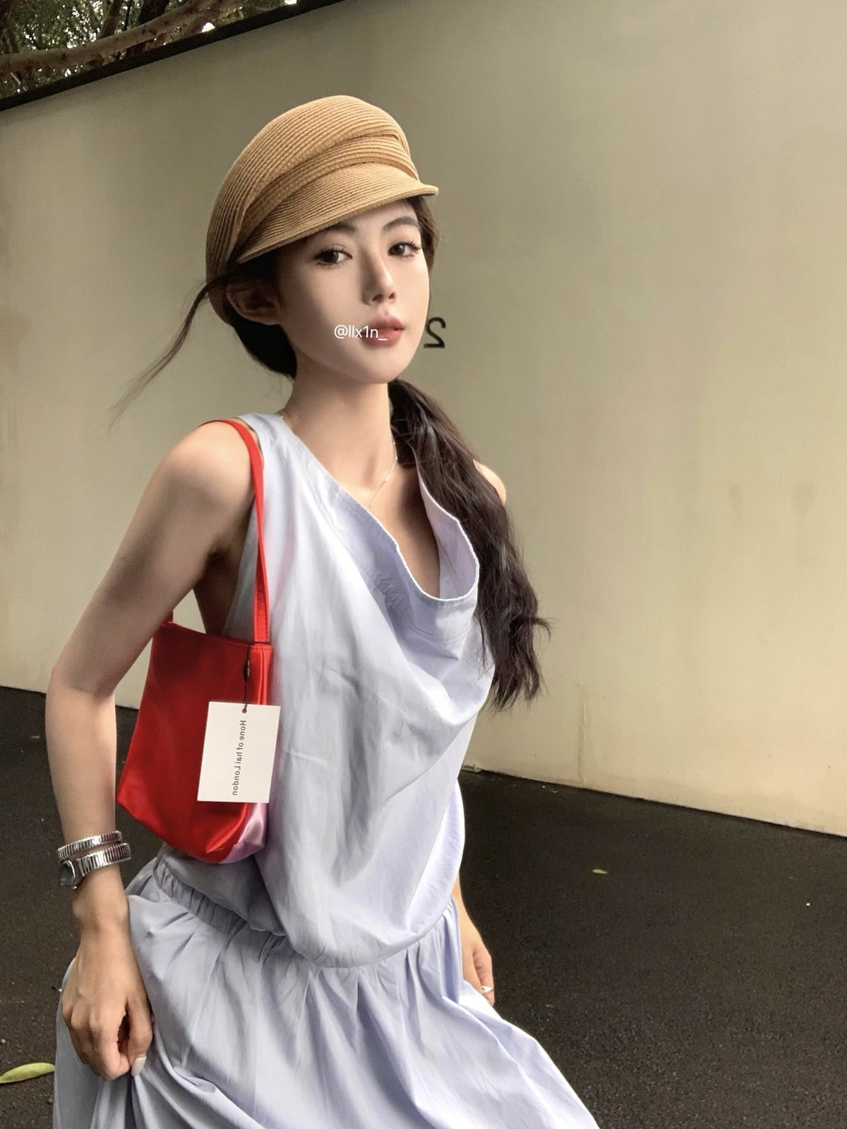 【dress】バックレスワンピース　M24358