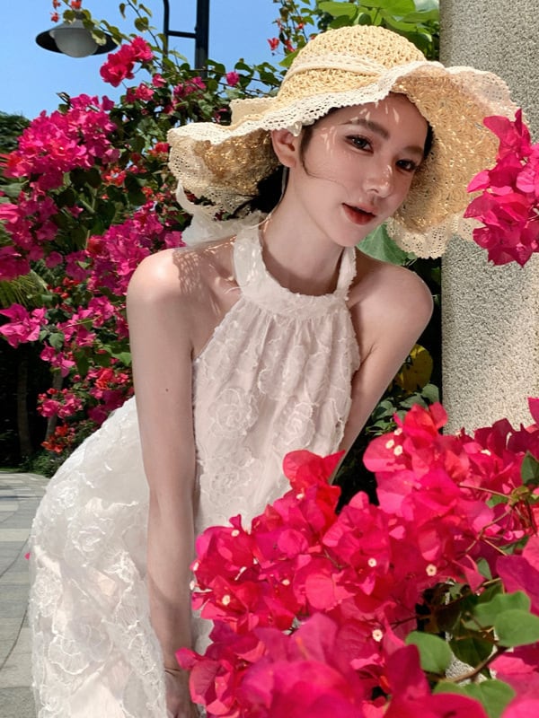 【dress】ホルターネックワンピース　M25290