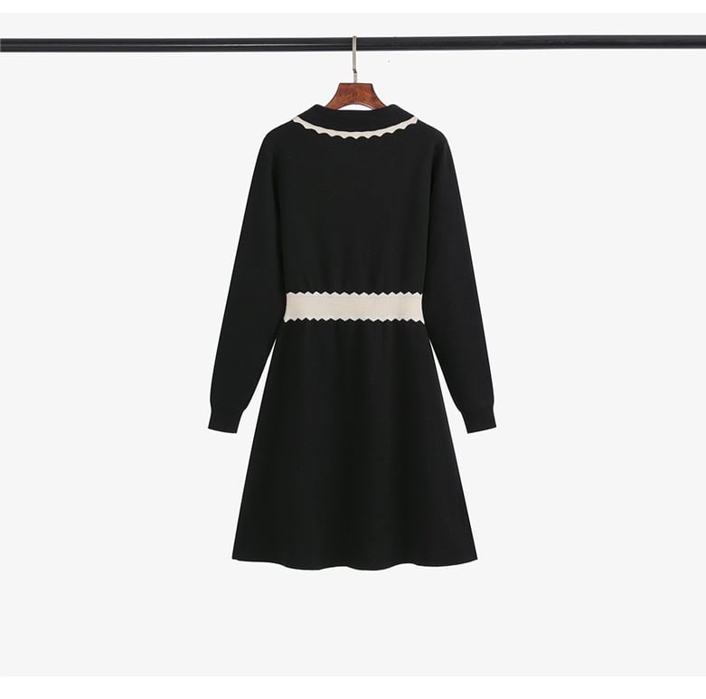 【dress】ニットワンピース　M25512