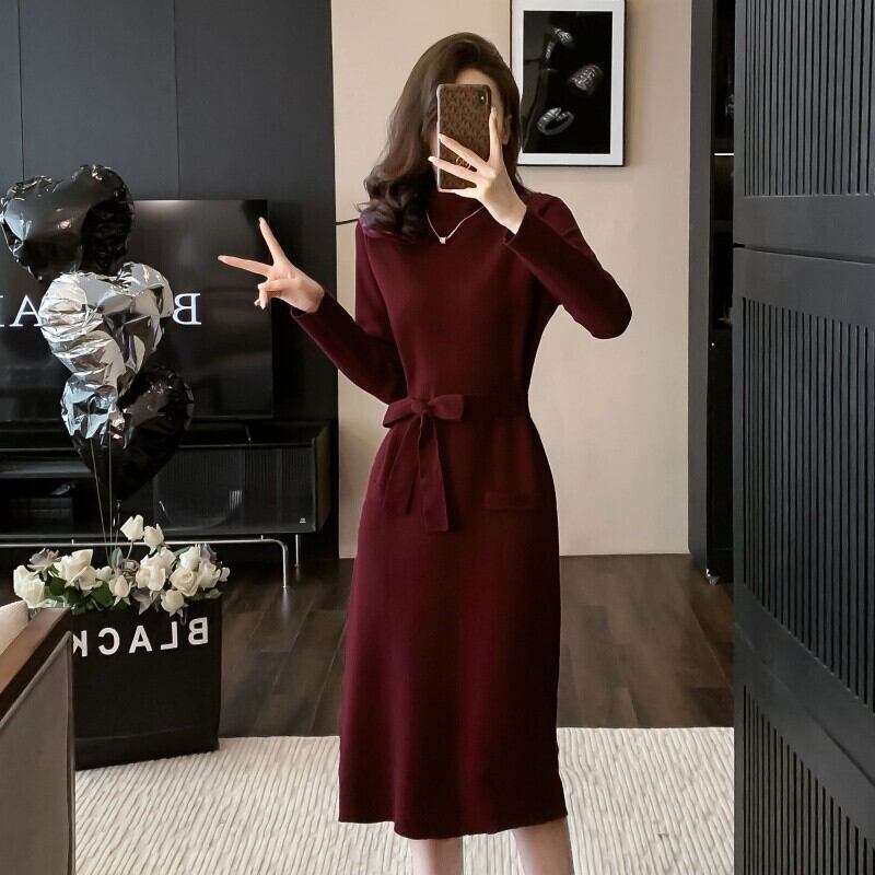 【dress】ニットワンピース　M18793