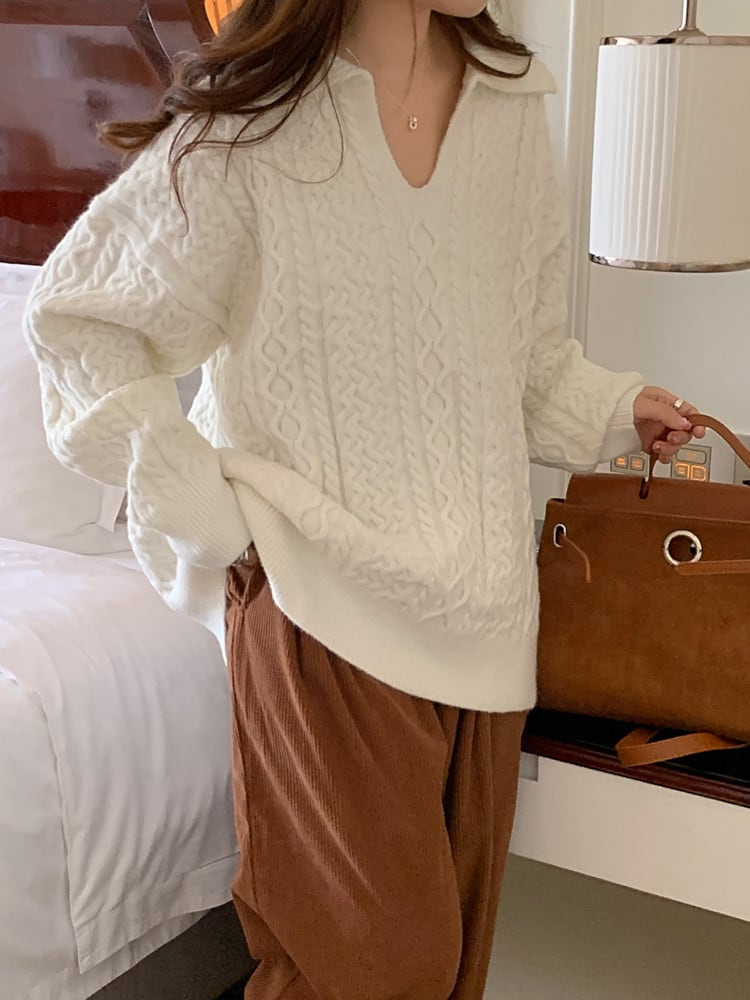 【tops】ニットセーター　M25989