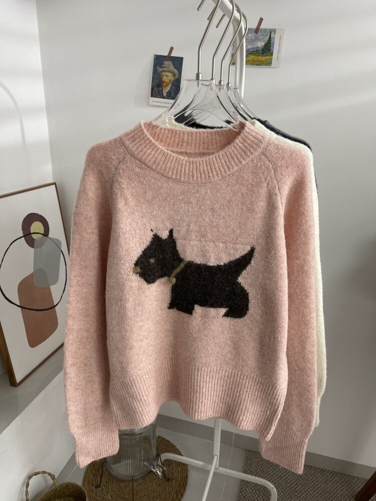 【tops】カートゥーンニットセーター　M26856