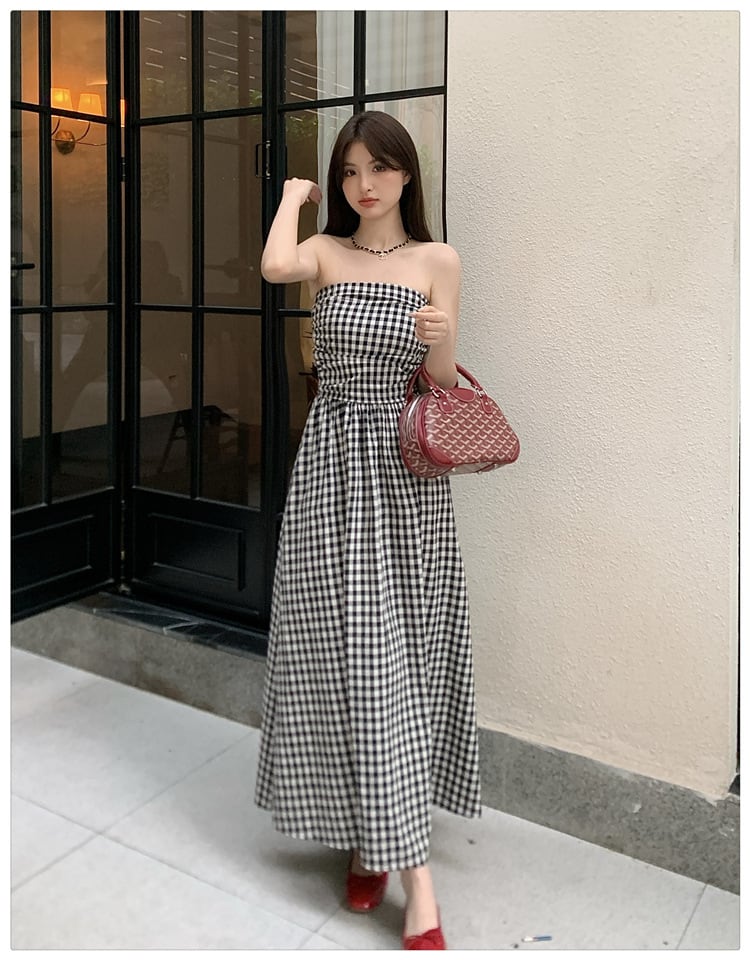 【dress】オフショルダーワンピース　M24496