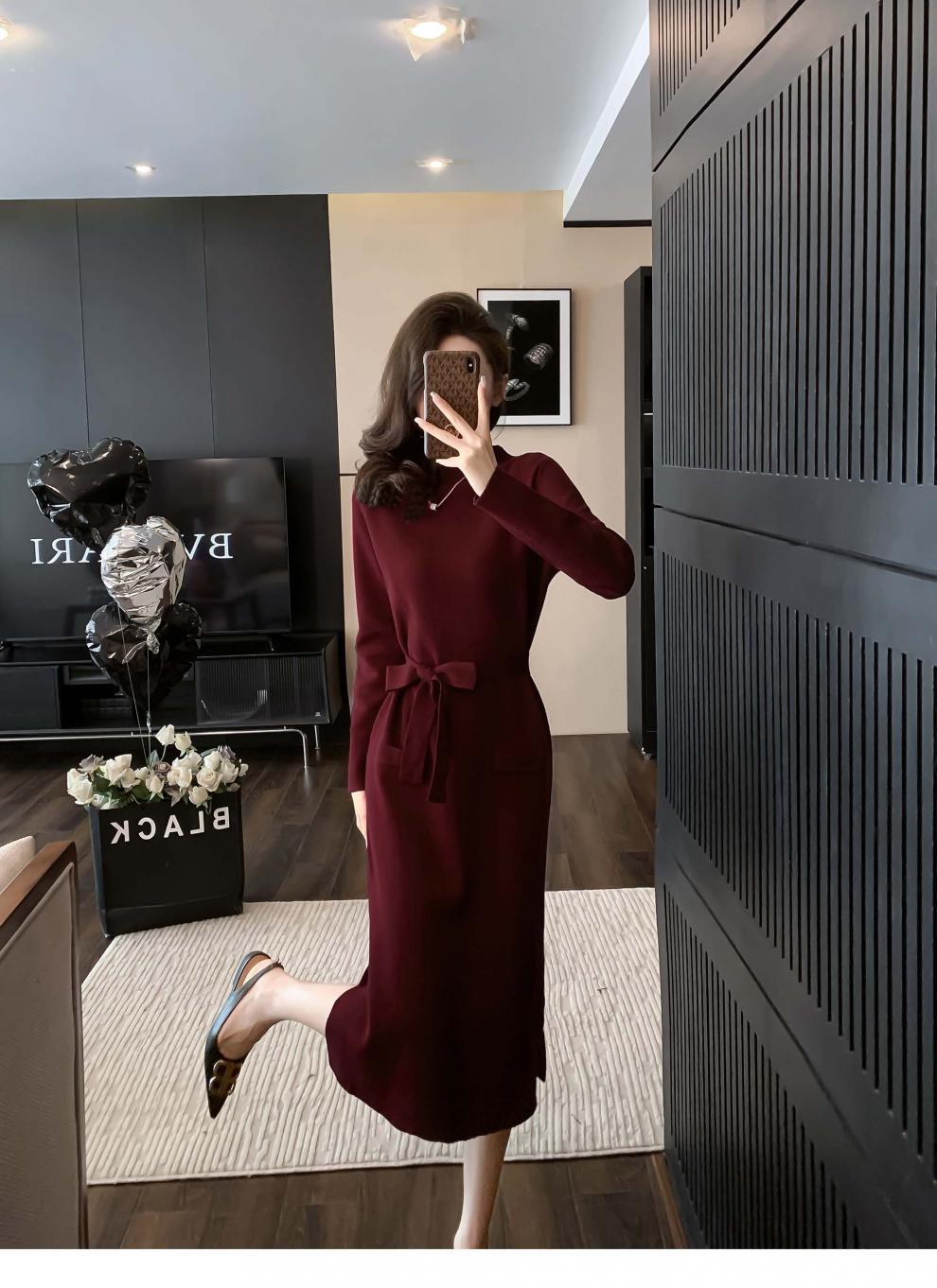 【dress】ニットワンピース　M18793