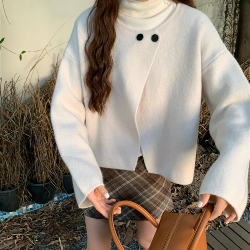 【outer】ニットコート　M25587