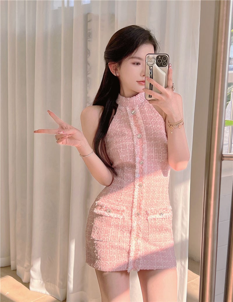 【dress】ホルターネックワンピース　M24203
