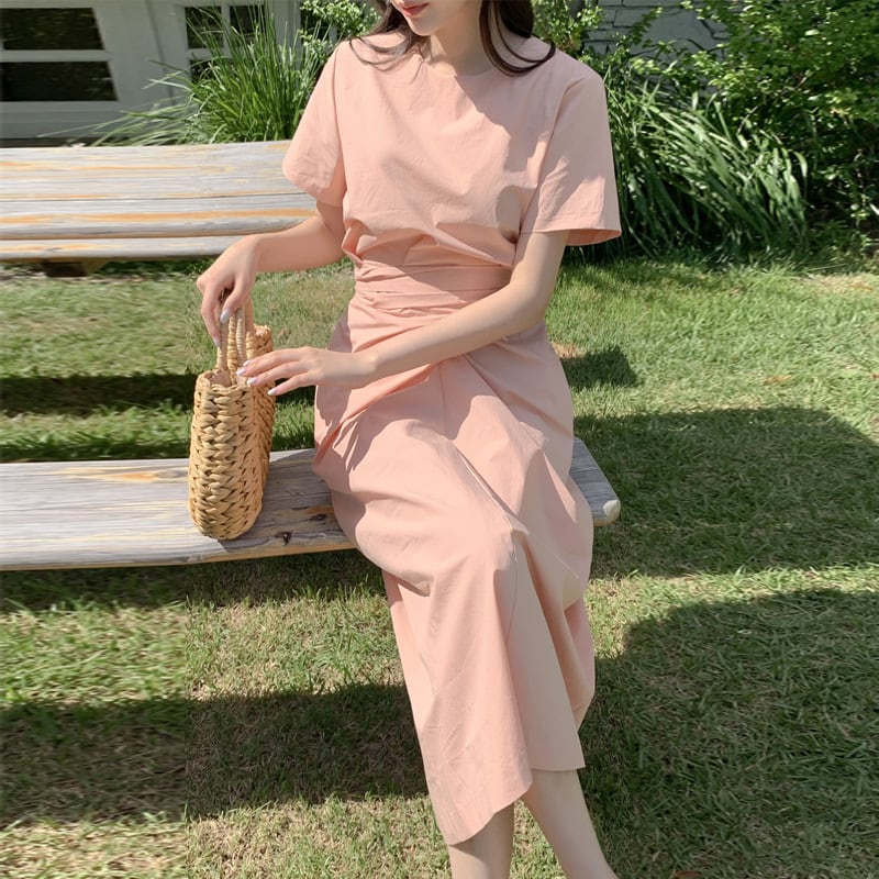 【dress】無地ワンピース　M24810