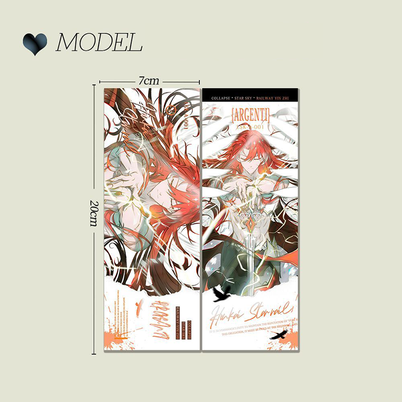 【GOODS】崩壊スターレイル アルジェンティ ホログラムチケット 4点セット Q2143