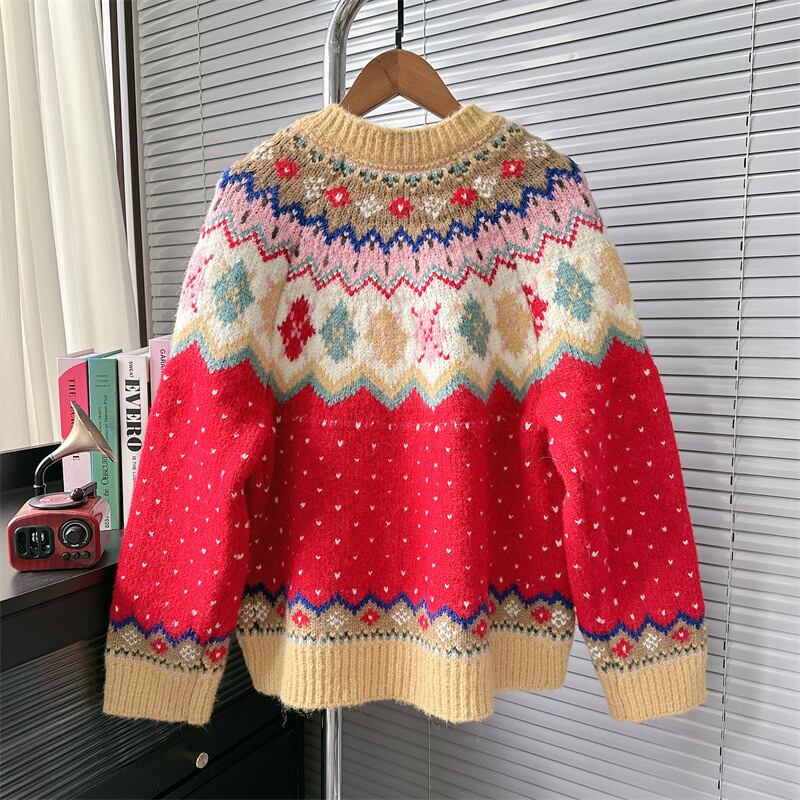 【outer】ニットカーデ　M28891