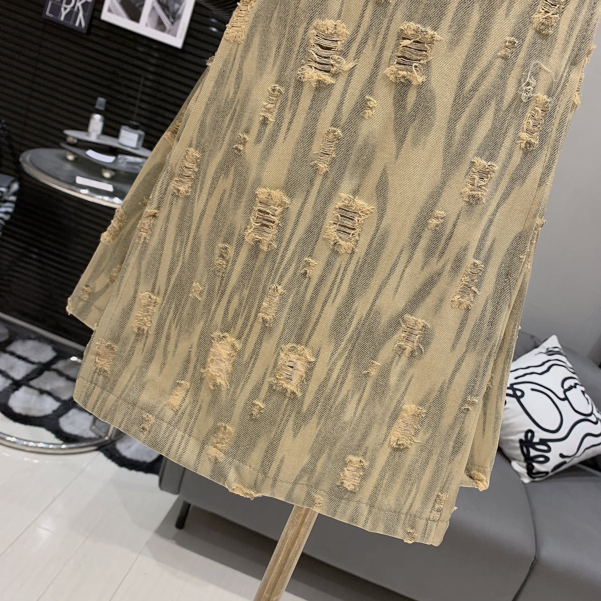 【dress】デニムキャミワンピース　M25022
