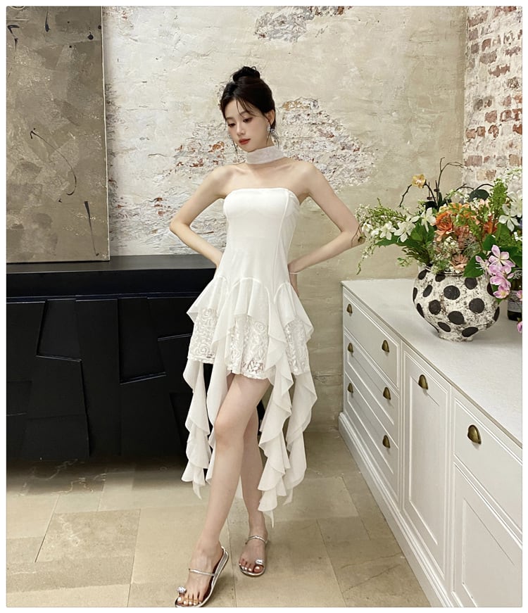 【dress】不規則 イレギュラーワンピース　M24232