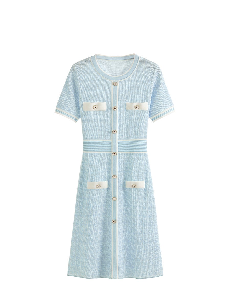 【dress】ニットワンピース　M24003