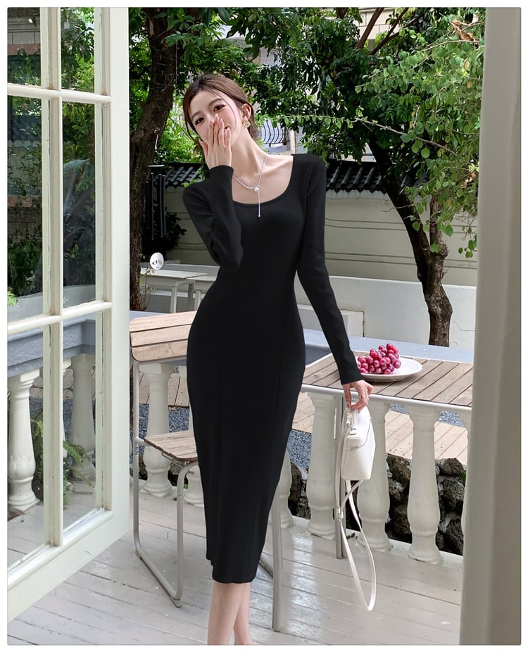 【dress】ニットワンピース　M25607