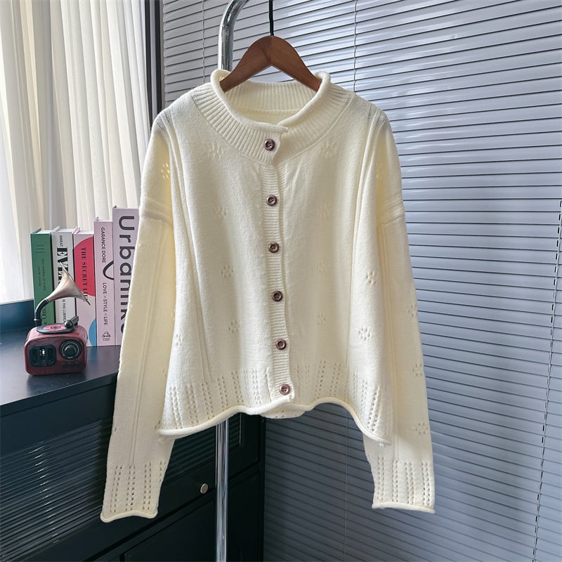 【outer】ニットカーデ　M25599