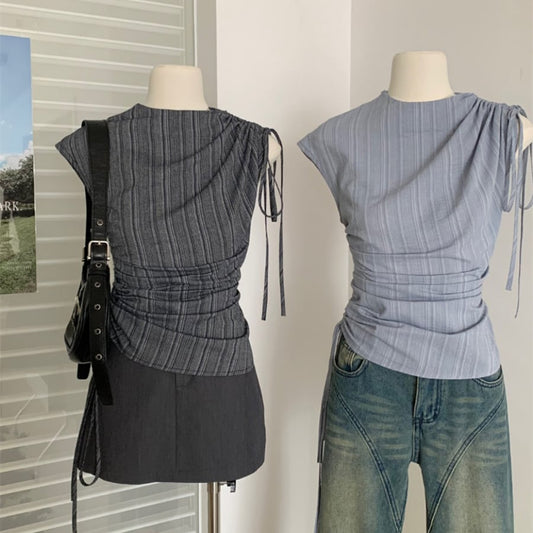 【tops】ノースリーブ ブラウスG21501