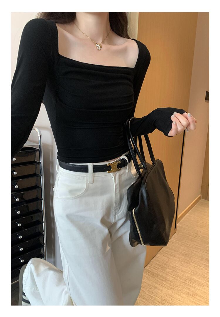 【tops】長袖Ｔシャツトップス　M28973