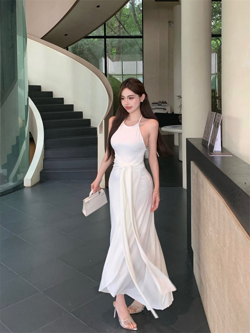 【dress】ホルターネックワンピース　M24179