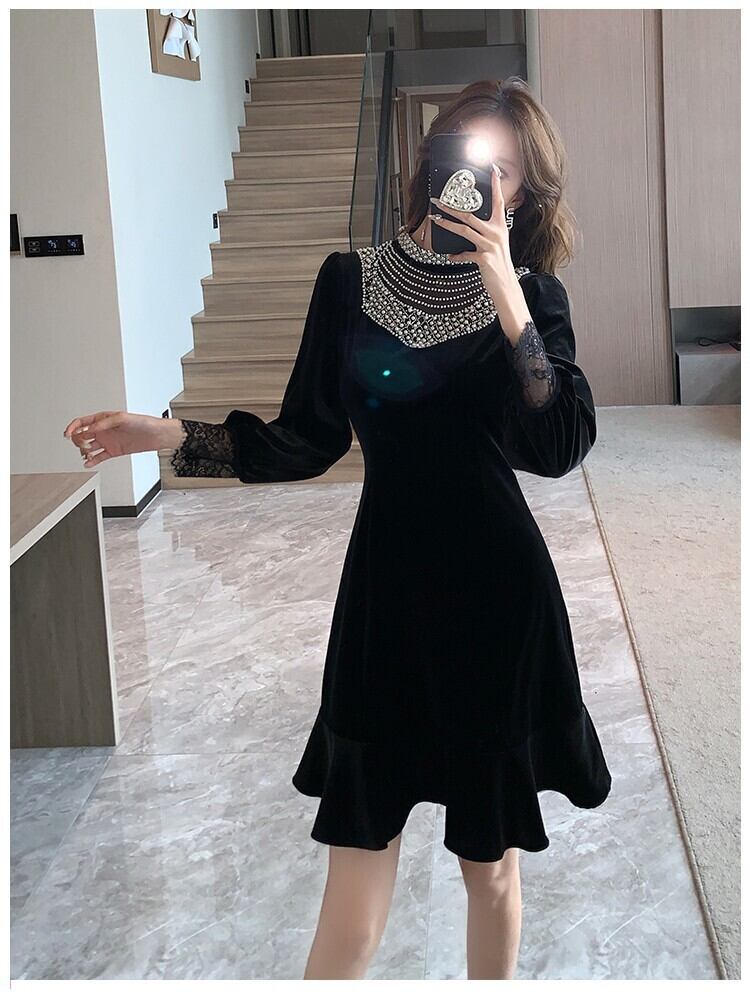 【dress】デートワンピース　M18900