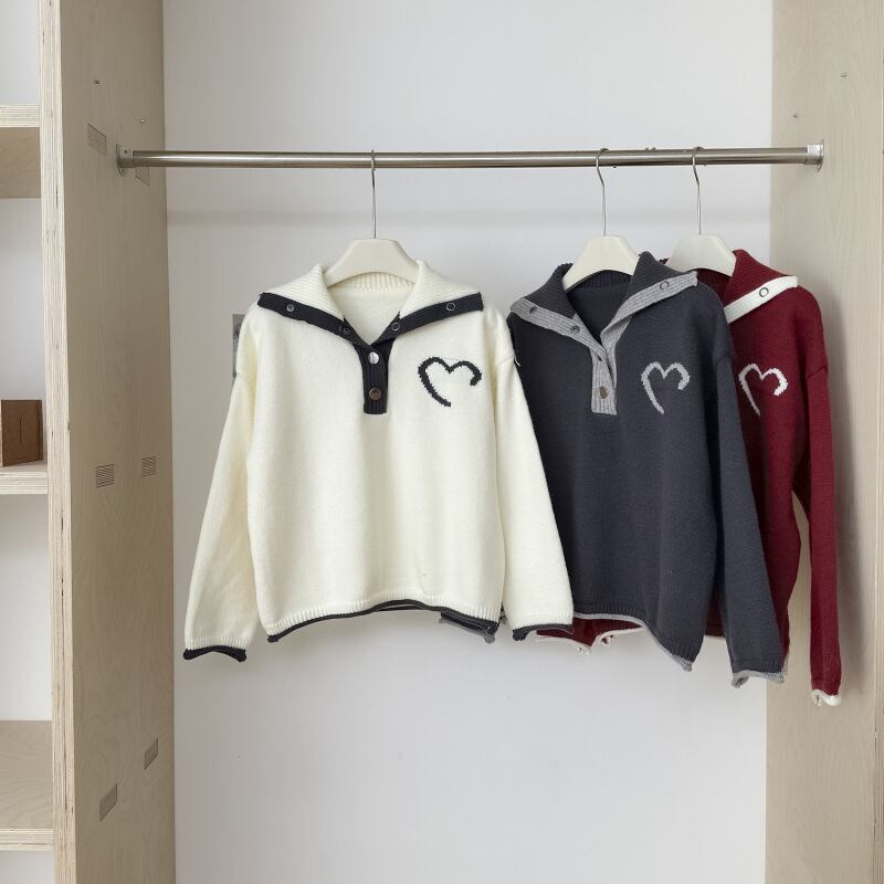 【set】ニットセーター×プリーツスカートセット　M27791