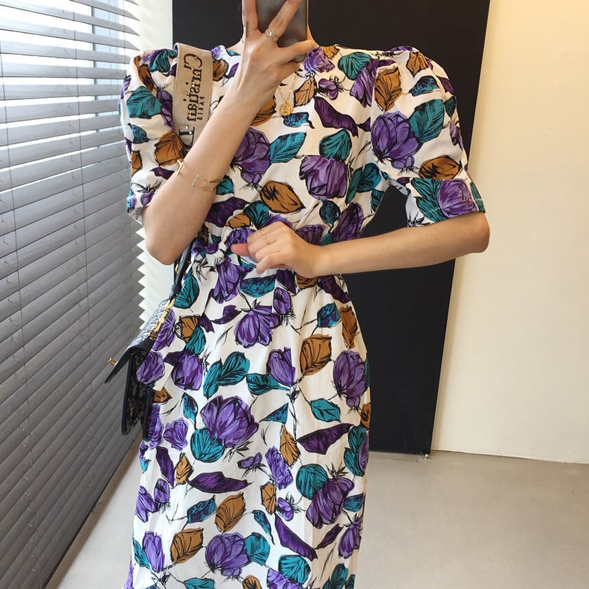【dress】マーメイドワンピース　M24750