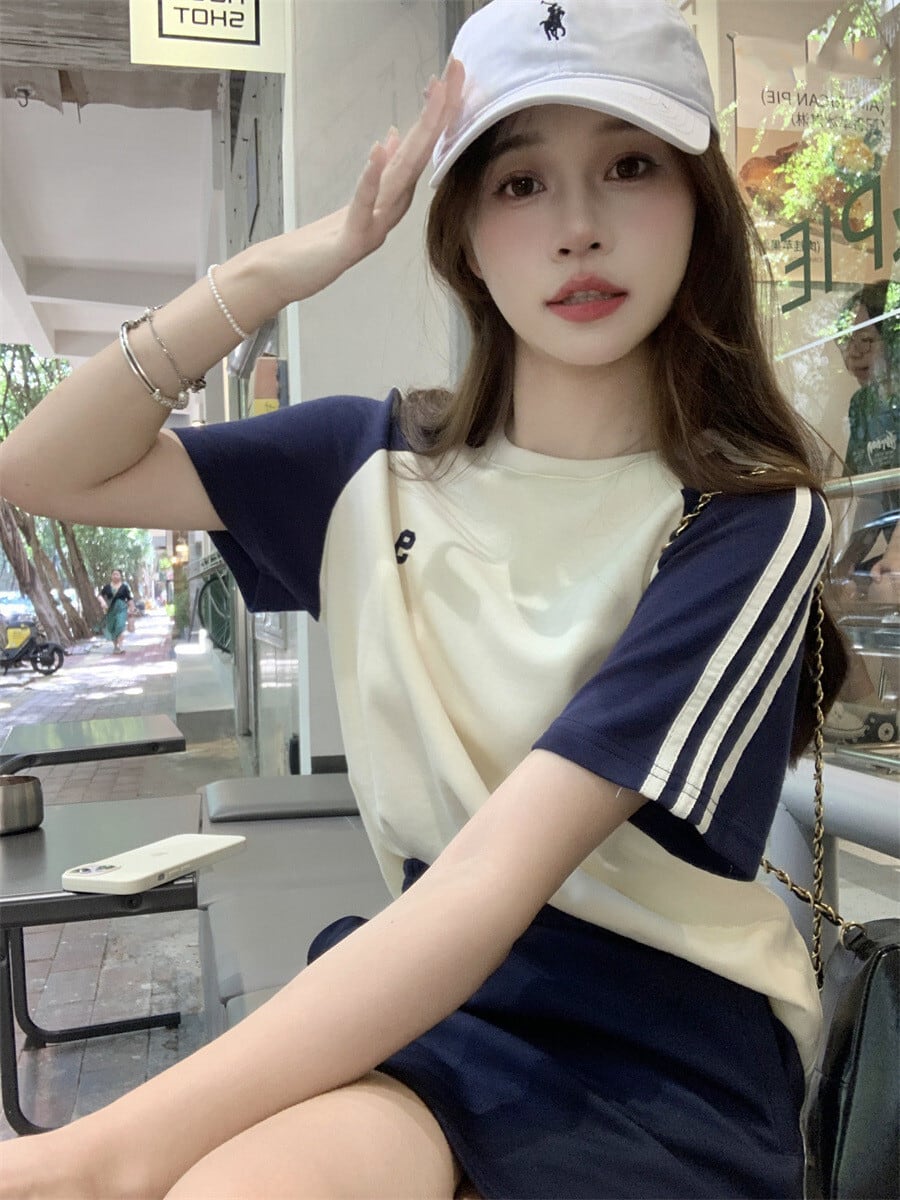 【set】Tシャツ×スカートセット　M25041