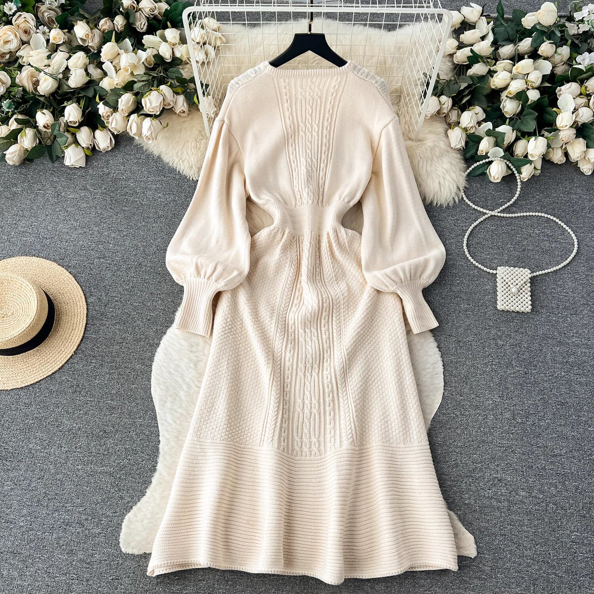 【dress】ニットワンピース　M18791