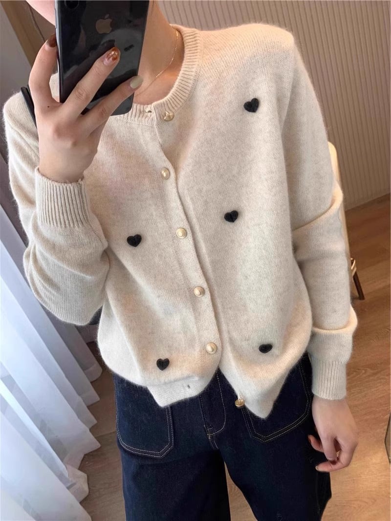 【outer】ニットカーデ　M25849