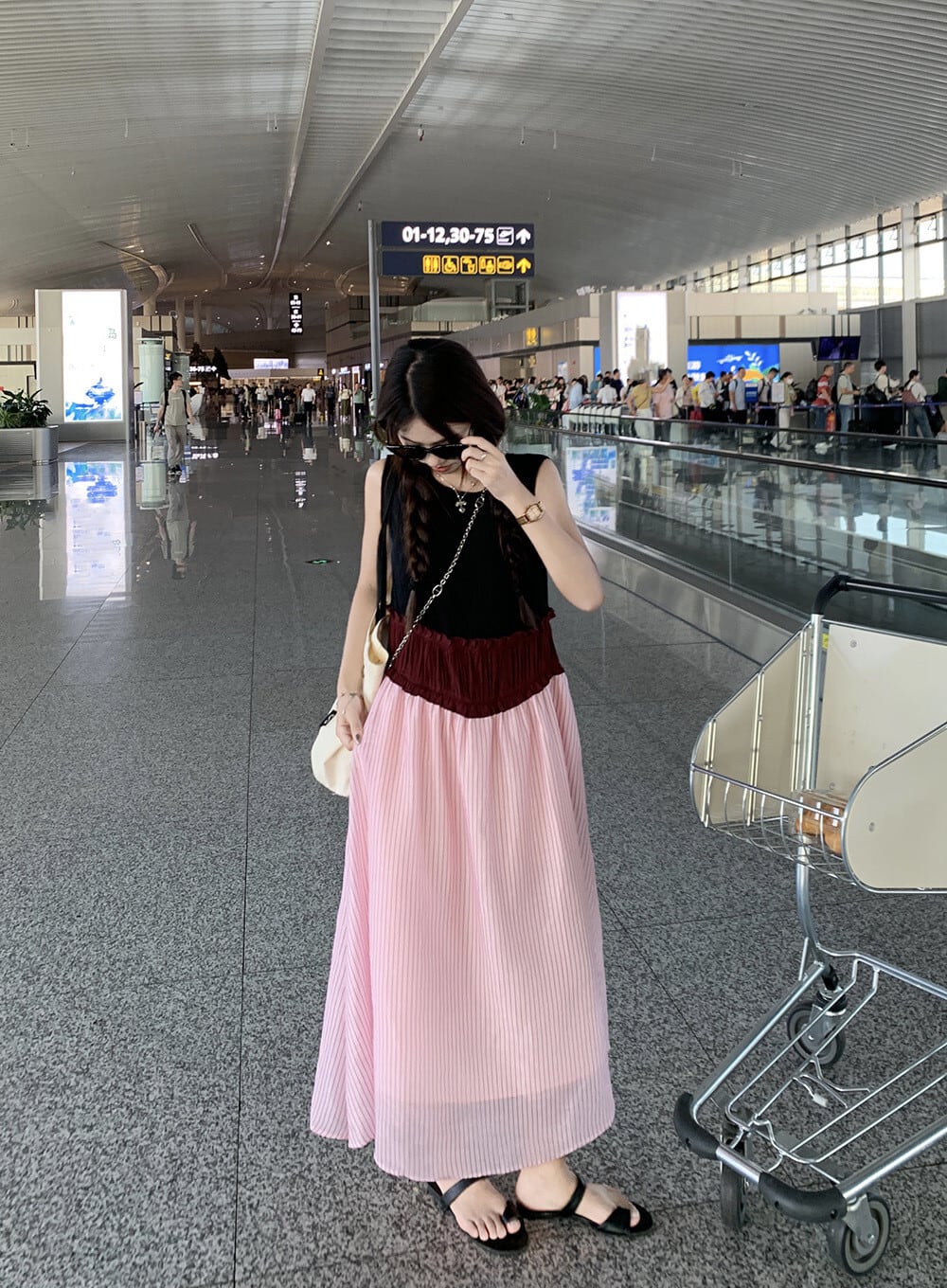 【dress】ノースリーブワンピース　M24340