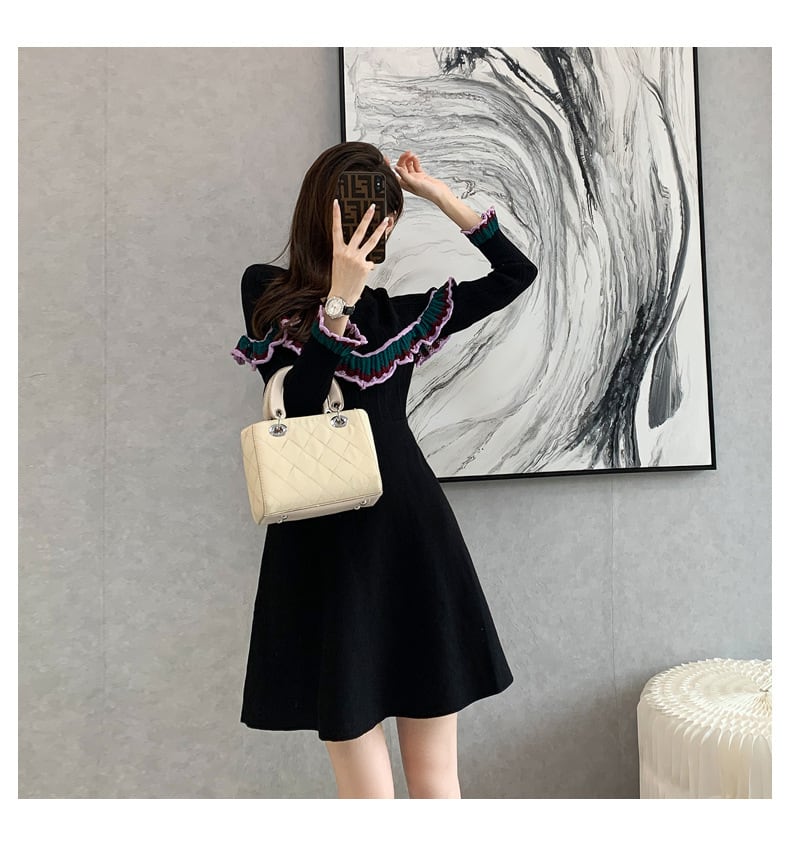 【dress】ニットワンピース　M25499