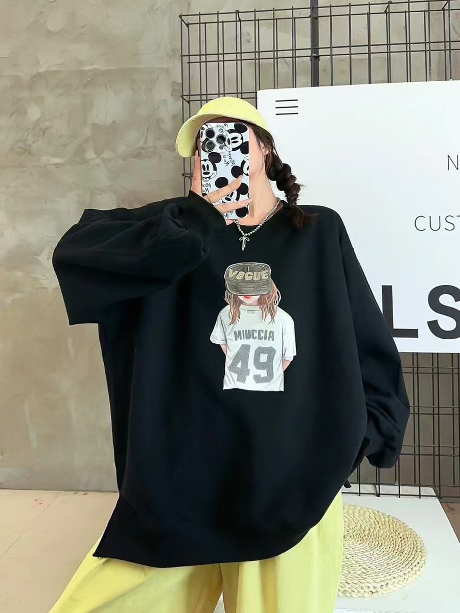 【tops】クルーネックスウェット　M25684