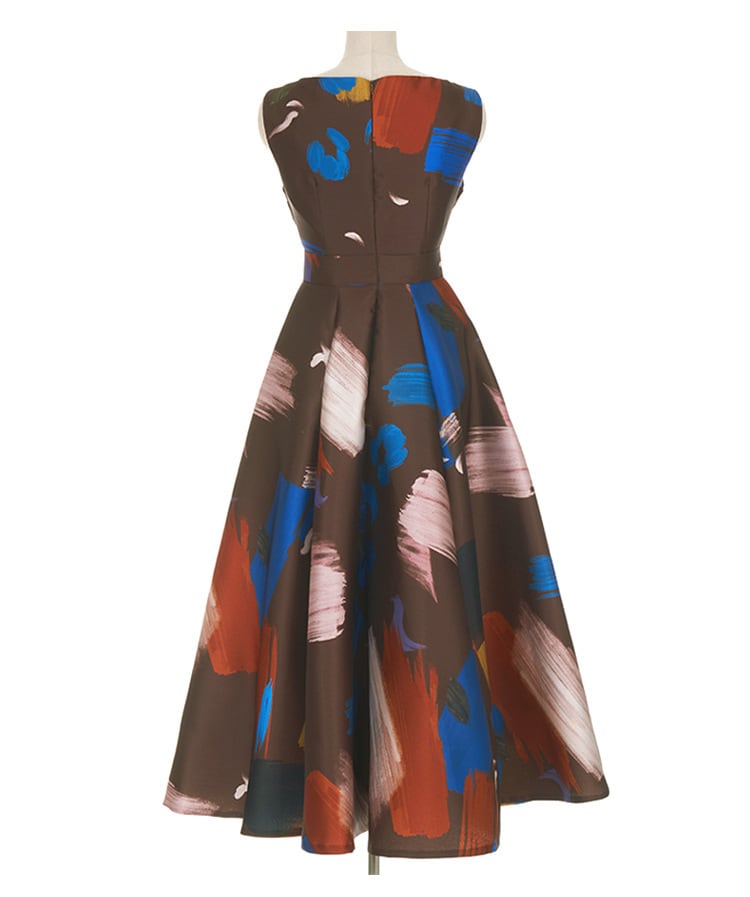 【dress】プリントワンピース　M24592