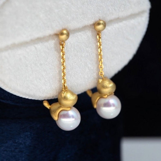 【小物】ビーズピアスアクセサリーF7732