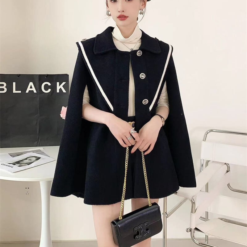 【outer】ケープコート　N2762
