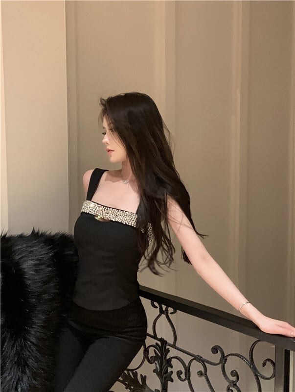 【tops】ダイヤモンドキャミソール G21206