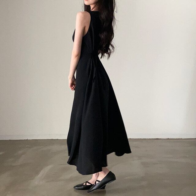 【dress】ウエストリボンキャミワンピースF7470