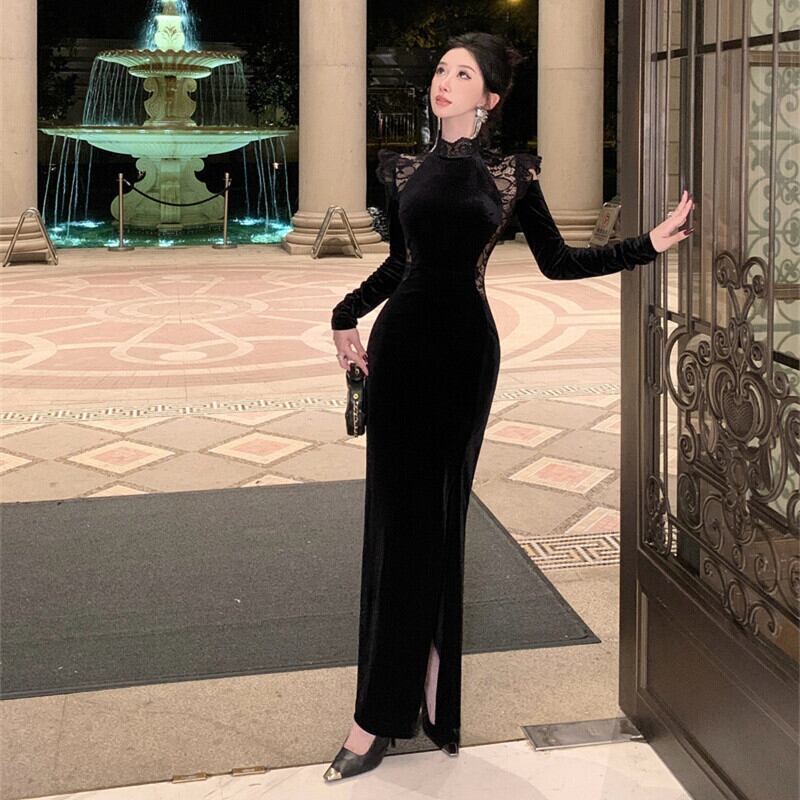 【dress】レースデートワンピース　M27337