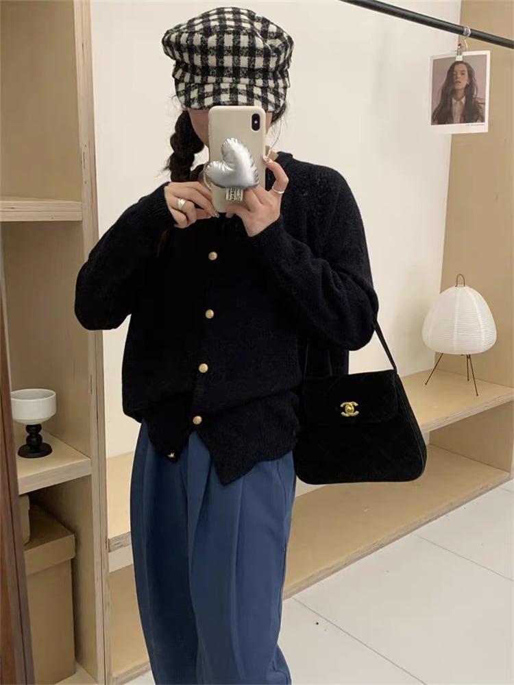 【outer】ニットカーデ　M25965